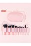 13Pcs Mini Makeup Brush Set Zipper Storage Bag Portable Travel Makeup Brushes Multiple Color Options Brush Kit - 5