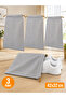 3 Pieces Gray Drawstring Shoe Storage Bag Travel Pouch Multi-Purpose Closet Drawer Suitcase Organizer