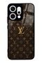 Oppo Reno 14 Brown Gold Lv Design Glossy Phone Case