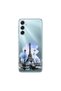 Samsung Galaxy M34 Compatible Paris 2 Design Transparent Case