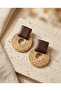 Wicker earrings