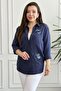 Floral Sequin Beaded Embroidered Shirt