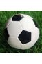 Soccer Ball Size 2,3,4,5 with Pump Needle Classic White Black Thicker PU Tight Weaved Suitable for Youth Boy League Game Trainning Practice or Gift - 3