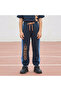 Elasticated Drawstring Joggers with Logo Print