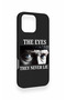iPhone 16 Pro Max Compatible Ataturk Eyes Patterned Silicone Case - 3