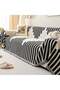 FASHION HOME Double Sided Chenille Sofa Cover Throw Blanket - 3