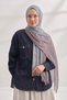 Pure Comfort Viscose Shawl - Dark Powder-Foggy Powder - 2