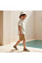 Collared Short Sleeves Shirt and Shorts Set with Hat - 7
