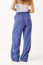 Women's Loose Fit Tencel Fabric with Elastic Waist in Petrol Blue - 5
