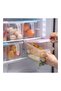 4-Piece Fridge Plastic Food Storage Containers With Lids And Handle Plastic Kitchen Refrigerator - 3