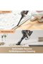 J20 Cordless Stick Vacuum Cleaner, 17K Pa Powerful Suction, 6x2200 mAh Battery, 50 Minutes Running Time, Folding Tube for Corner Cleaning, 0.5 Litre - 6