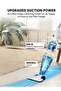 2-In-1 Upright and Handheld Vacuum Cleaner with HEPA Filtration, 3 Brushes 600 W DX118C Blue/White - 3