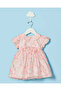 Infant Girls Pink Printed Dress