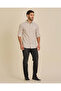Men Beige Striped Casual Shirt - 2