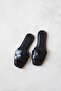 Anita Women's Daily Leather Slippers Black - 2