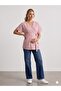 B128-Double Breasted Collar Breastfeeding Cotton Striped Maternity Wear Blouse
