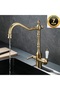 Kitchen Sink Faucet with Dual Flow Water Purification Outlet, New Design, Antique Style, 7 Years Warranty