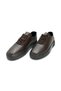 Brown Floeter Leather Black Sole Sneaker - 7