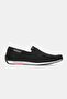 Men's Black Nubuck Genuine Natural Leather Stapled Breathable Loafer Daily Shoes - 5