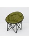Oversized Moon Camping Chair Portable Folding Saucer Chair with Carry Bag for Outdoor Camping Fishing Beach Garden - 2
