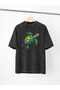 Acid Washed Oversize Unisex T-Shirt Washed Vintage Street Style Street Fashion Cotton Comfortable Fit Daily Wear T-Shirt
