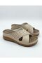 Women's Cross-Strapped Anatomical Comfortable Sole Daily Slippers - 4