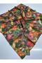 Organic Cotton Viscose Scarf Special Design Tie-Dye Floral Lightweight Stylish - 2