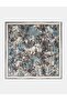 Karma Pattern Viscose Scarf Blue
