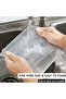 # Non-Scratch Dishwashing Countertop Tile Cleaner Nylon Metallic Stain Remover Pot Pan Scrubbing Cloth - 3