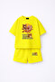 Super Bear Adventure Super Bear Printed Oversize 100% Cotton T-Shirt Shorts 2-Piece Children's Set