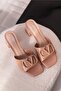 V£L£NTIN0 GARAVANI VLogo Signature Patent Leather Slide Sandal 60Mm - 3