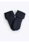 Organic Basic 3-Piece Towel Socks Brown - 3