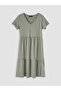 Esvab • Modern & Distinctive V Placketed Dress