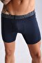 Egyptian Modal by Tencel Spartacus Long Boxer Navy Blue - 3