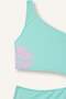Floral Mint Green Swimsuit Girls G6775A826Hs - 2
