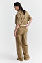 Women's Linen Look Trousers - 6