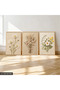 Daisies 3 Piece Wooden Framed Painting Act - 2
