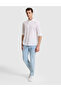 White Breathable 100% Linen Regular Fit Long Sleeve Shirt 50320945-Vr013 - 4