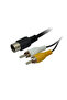 كابل AV 2RCA لجهاز سيجا ميجا درايف 2، سلك AV لوحدة MD2 MD3، كابل صوت وفيديو ستيريو لـ ميجا... - 8