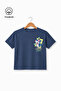 Shark Printed Casual Short Sleeve Summer Boy's T-Shirt - 2