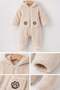 Wellsoft Baby Romper with Ears and Hood - with Paw Detail - 2