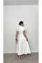 Buttoned Midi Dress - 3