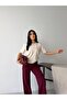 Premium Viscose Crew Neck Comfortable Fit Short Sleeve Flexible Summer Knitwear Blouse - 3