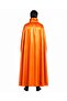 Orange Satin Cape Adult - 2