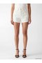 Vizyon New Season High Waist Polka Dot Women's Jean Shorts - 2