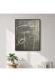 Immure Textured Canvas Wall Art 100x80cm - Grey