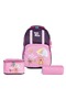Set of 3 Children's Primary School Bags with Pen Holder and Lunch Bag Backpack Rlx-1911 - 2