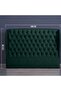 PLUTO HEADBOARD CHANEL OLIVE GREEN L-140 : H-125 CM - 5
