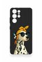 Samsung S21 Ultra Compatible Cool Dalmatian Patterned Silicone Case - 2