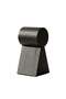 Axis Wood Keyhole Sculpture 15.25x15.25x30cm - Black - 3
